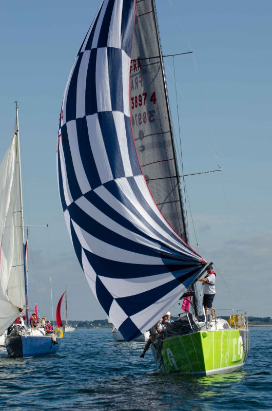 voiliers en mer