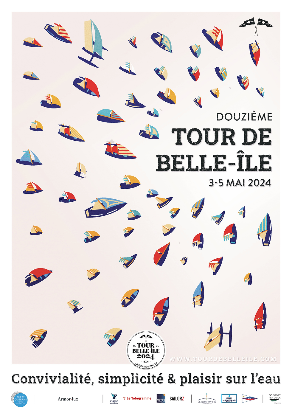 Affiche tour de belle ile
