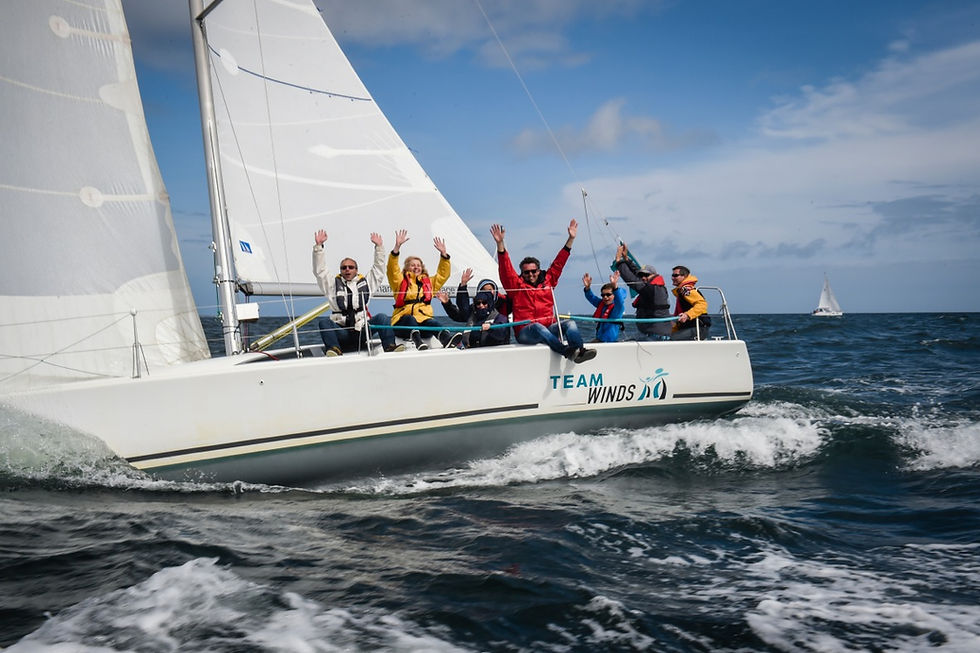 Voilier tour de belle ile